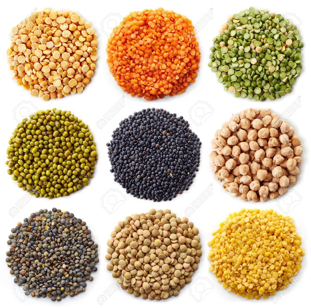 High Quality Green_Red_Brown_Yellow and Black Lentils